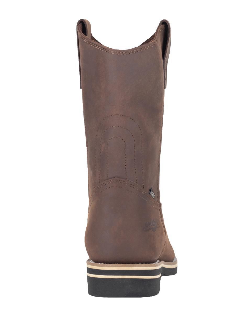 Bota larga de cuero 5
