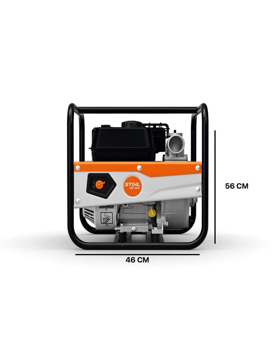 Bomba de agua motobomba 6 hp 3