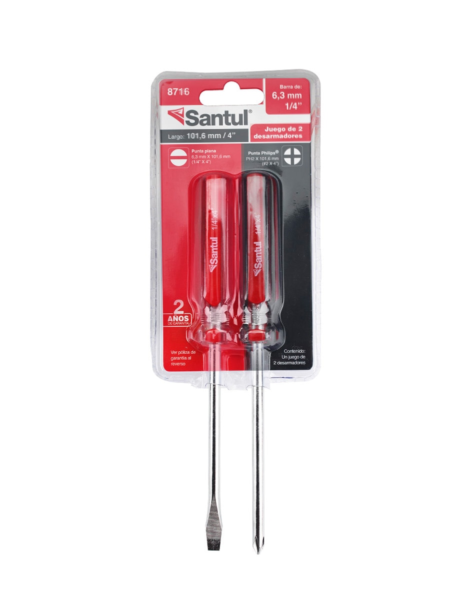 Set de desarmadores 8716 2 piezas