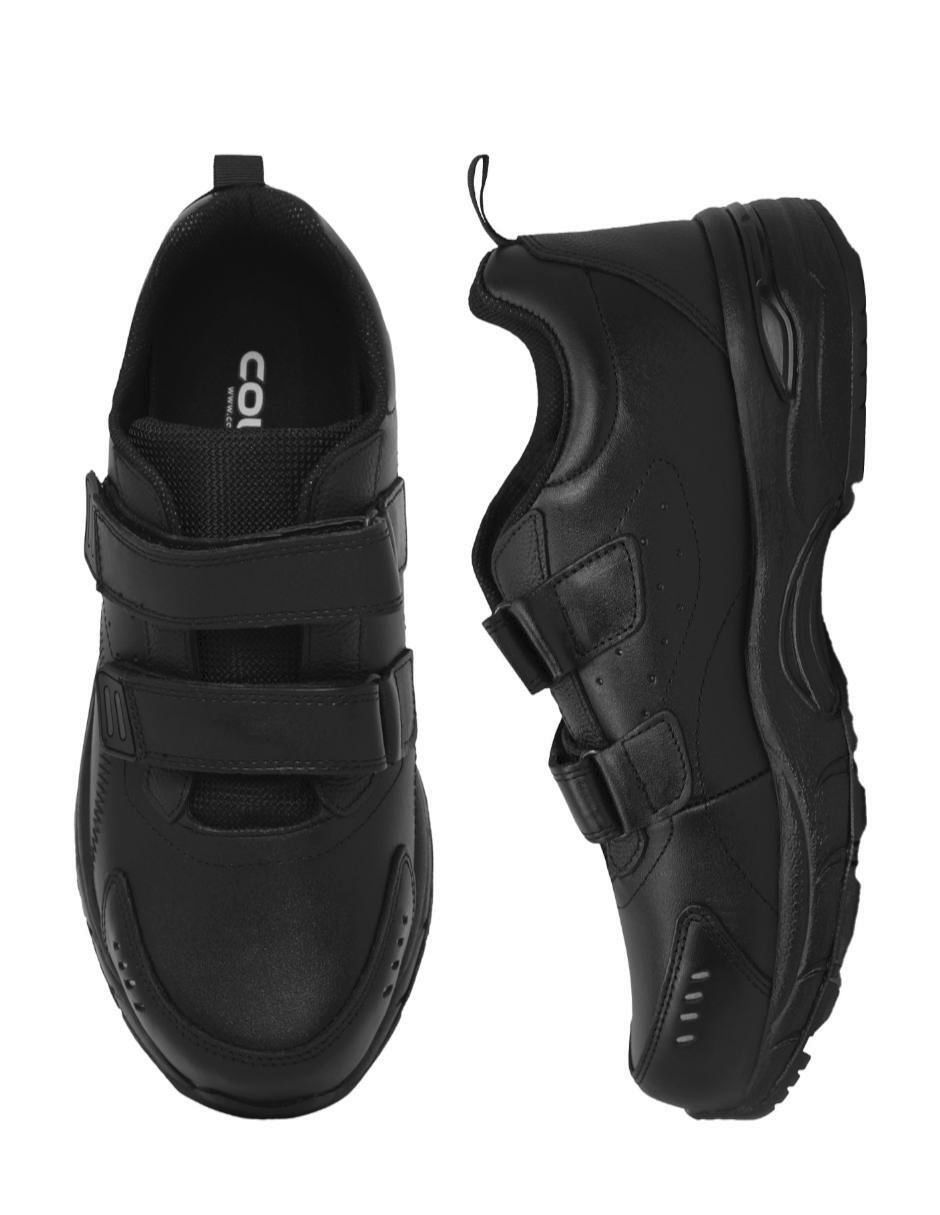 Zapatos de seguridad court oficial "de" cuero y piel