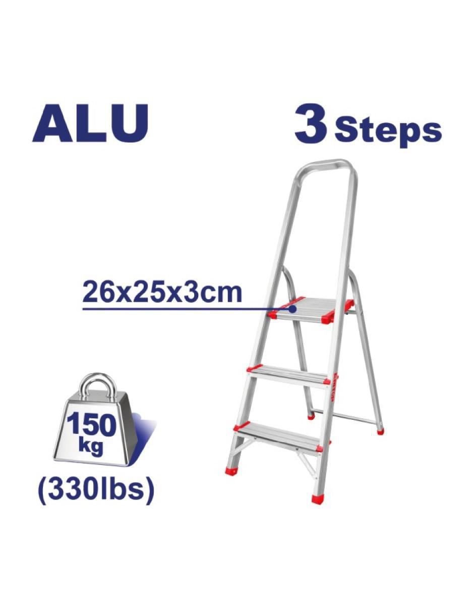 Escalera de tijera de aluminio 2