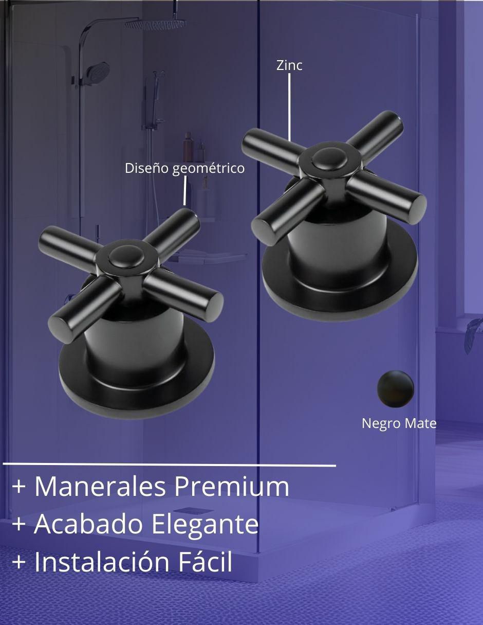 Juego de manerales para baño 4