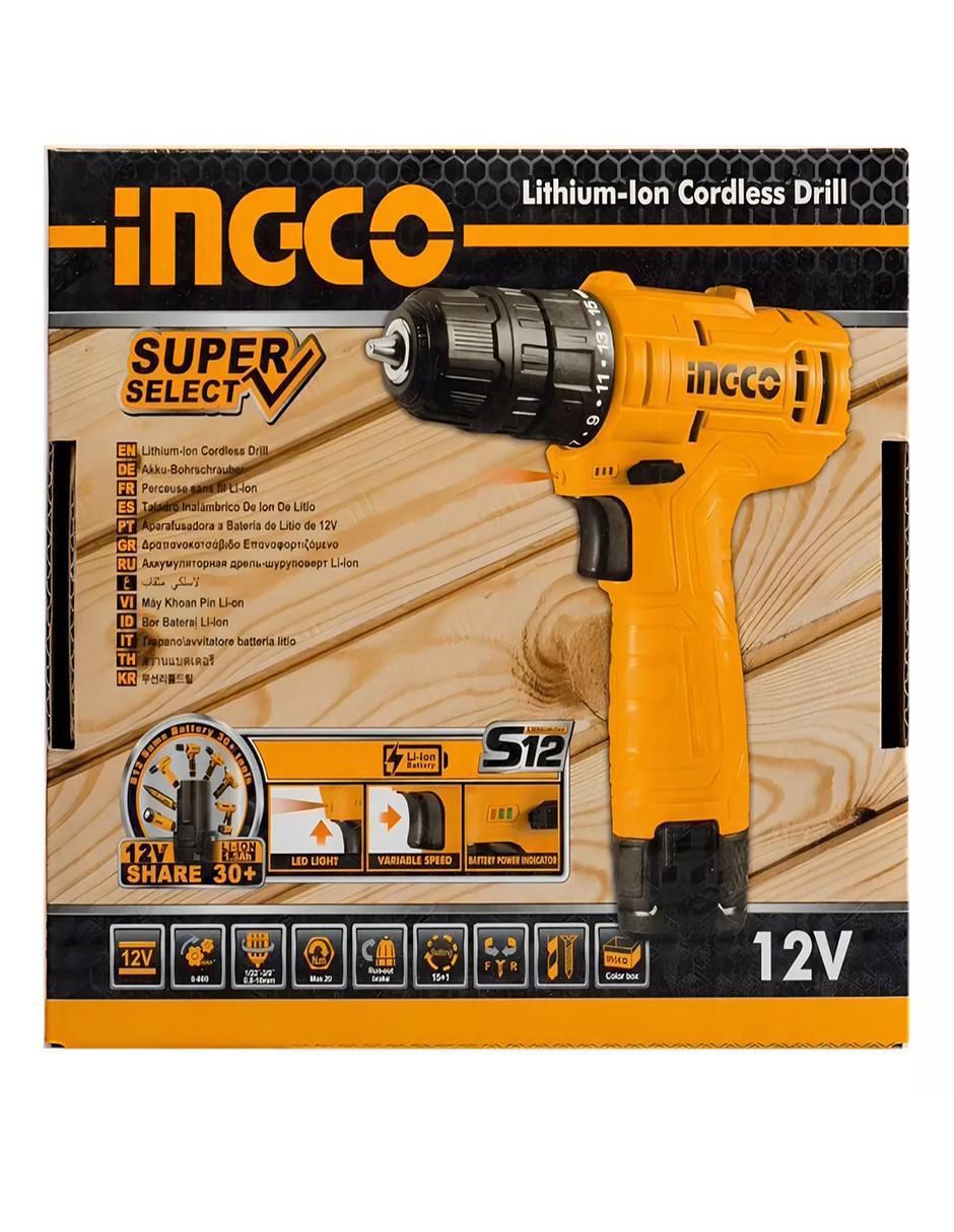 Taladro atornillador inalámbrico UCDLI12415 de 110 - 120 V 2