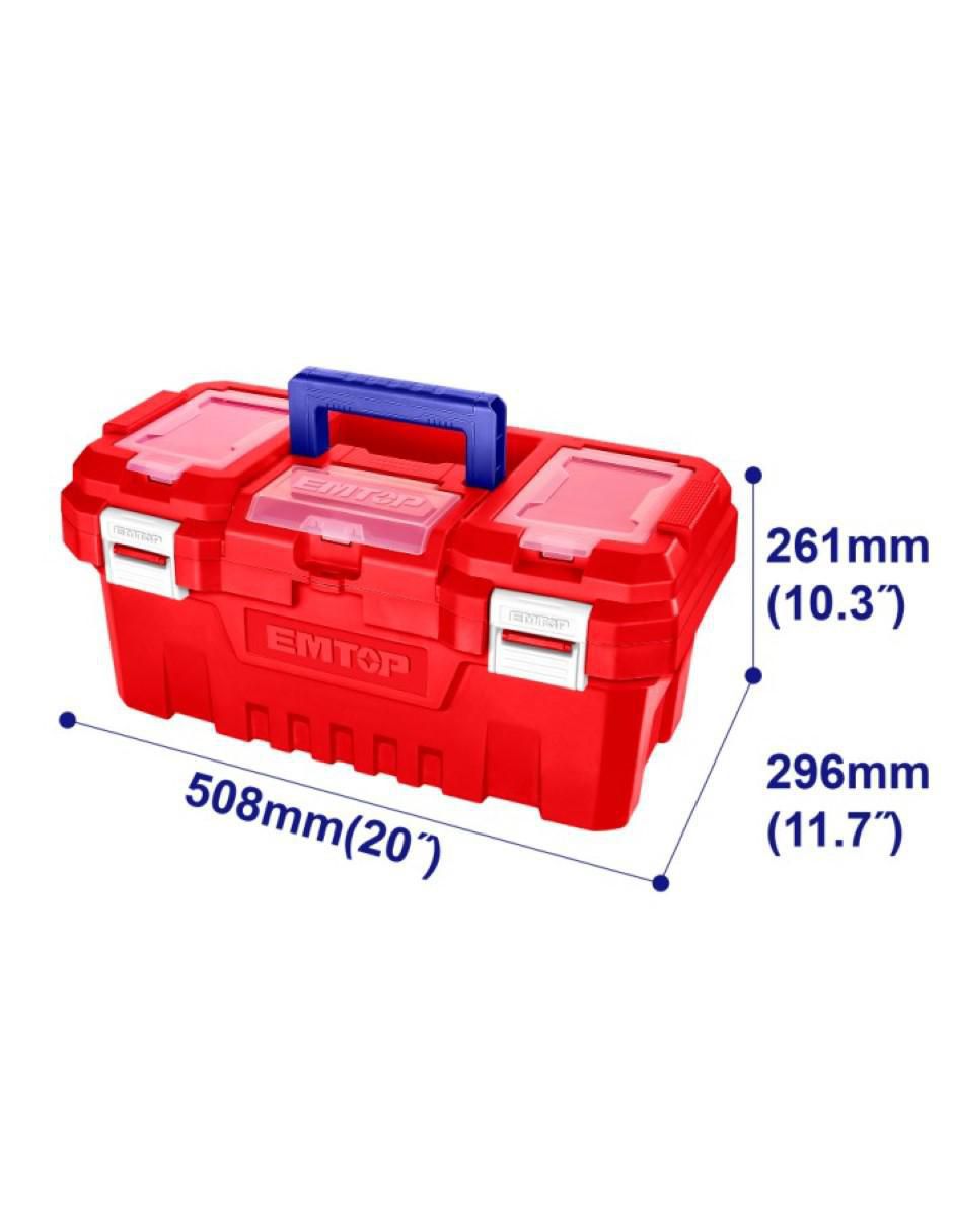 Caja de herramientas 1 compartimento 2