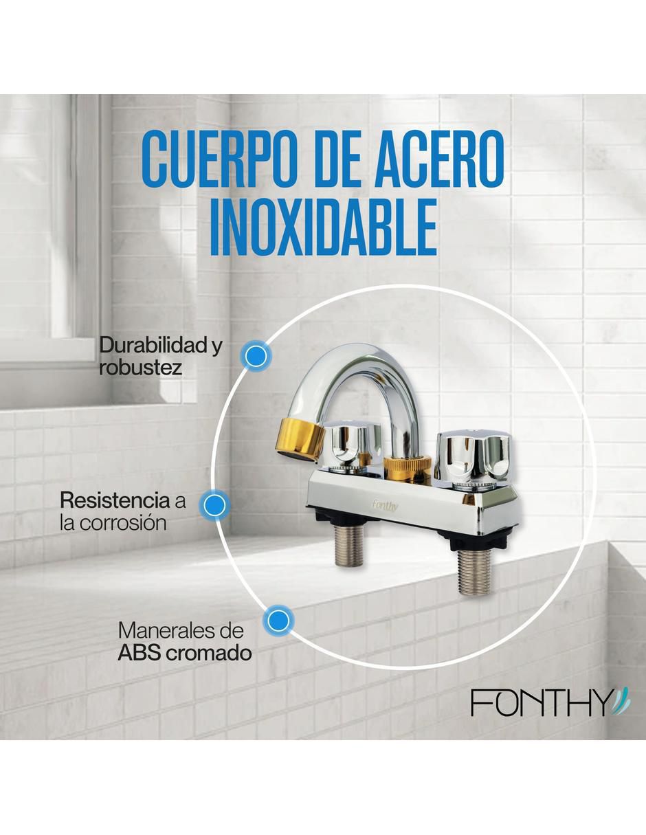 Llave mezcladora para baño 3