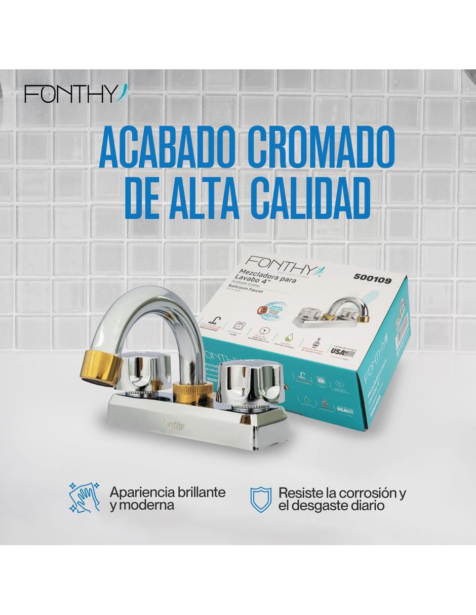 Llave mezcladora para baño 5