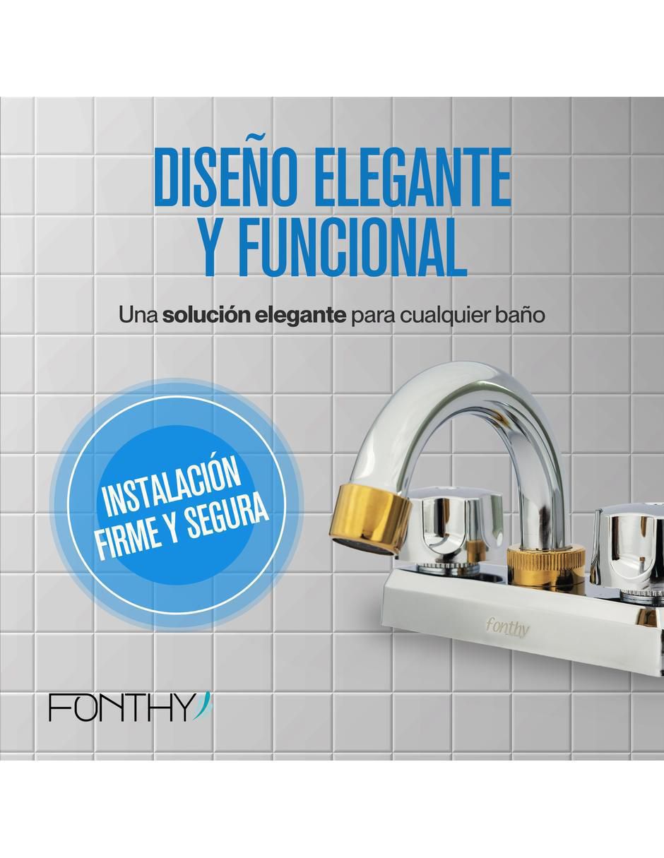 Llave mezcladora para baño 6