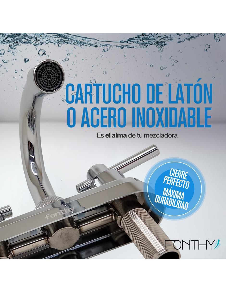 Llave mezcladora para baño 4