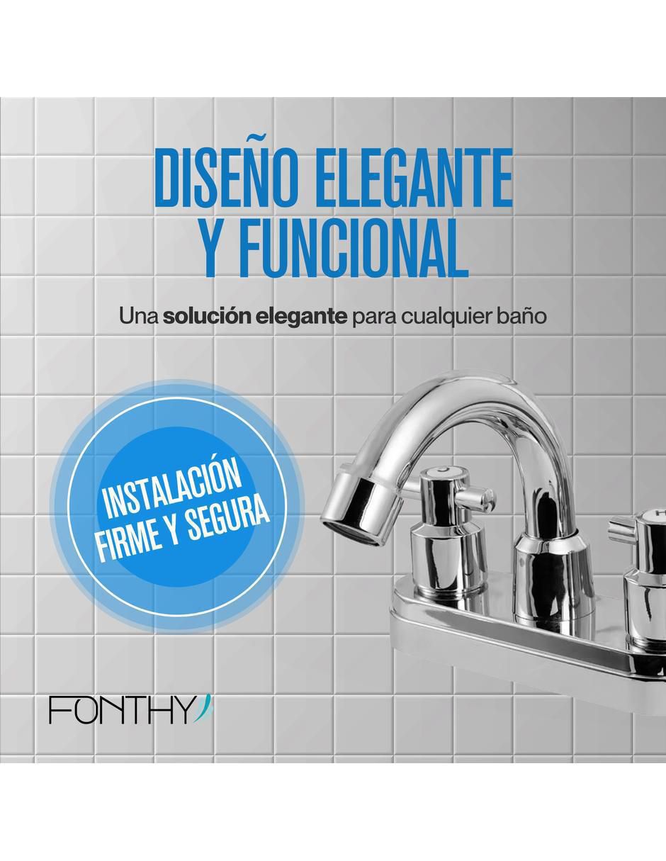 Llave mezcladora para baño 6