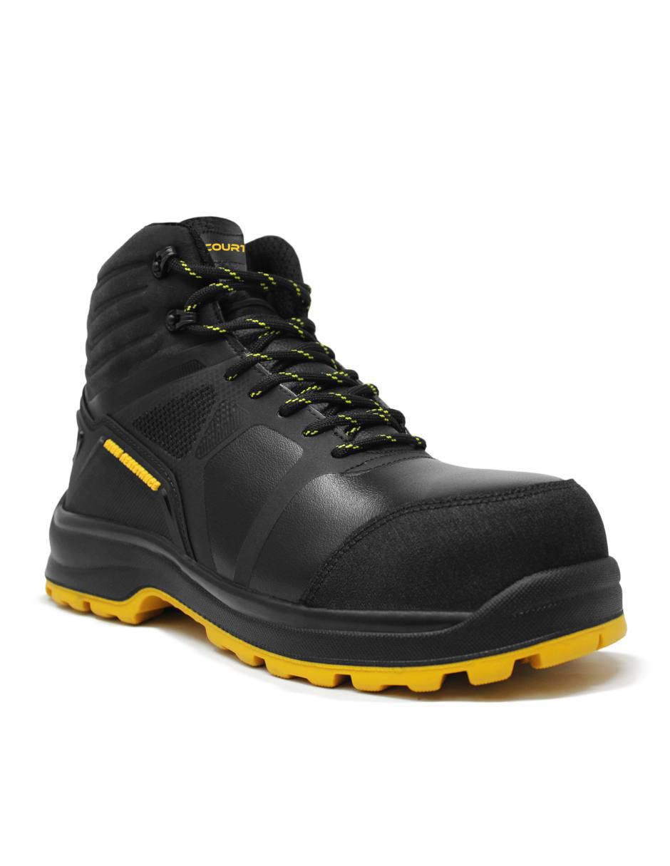 Bota industrial de cuero y piel 2