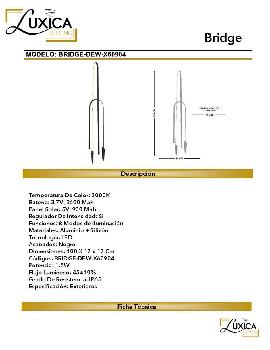 Lámpara led Bridge 4