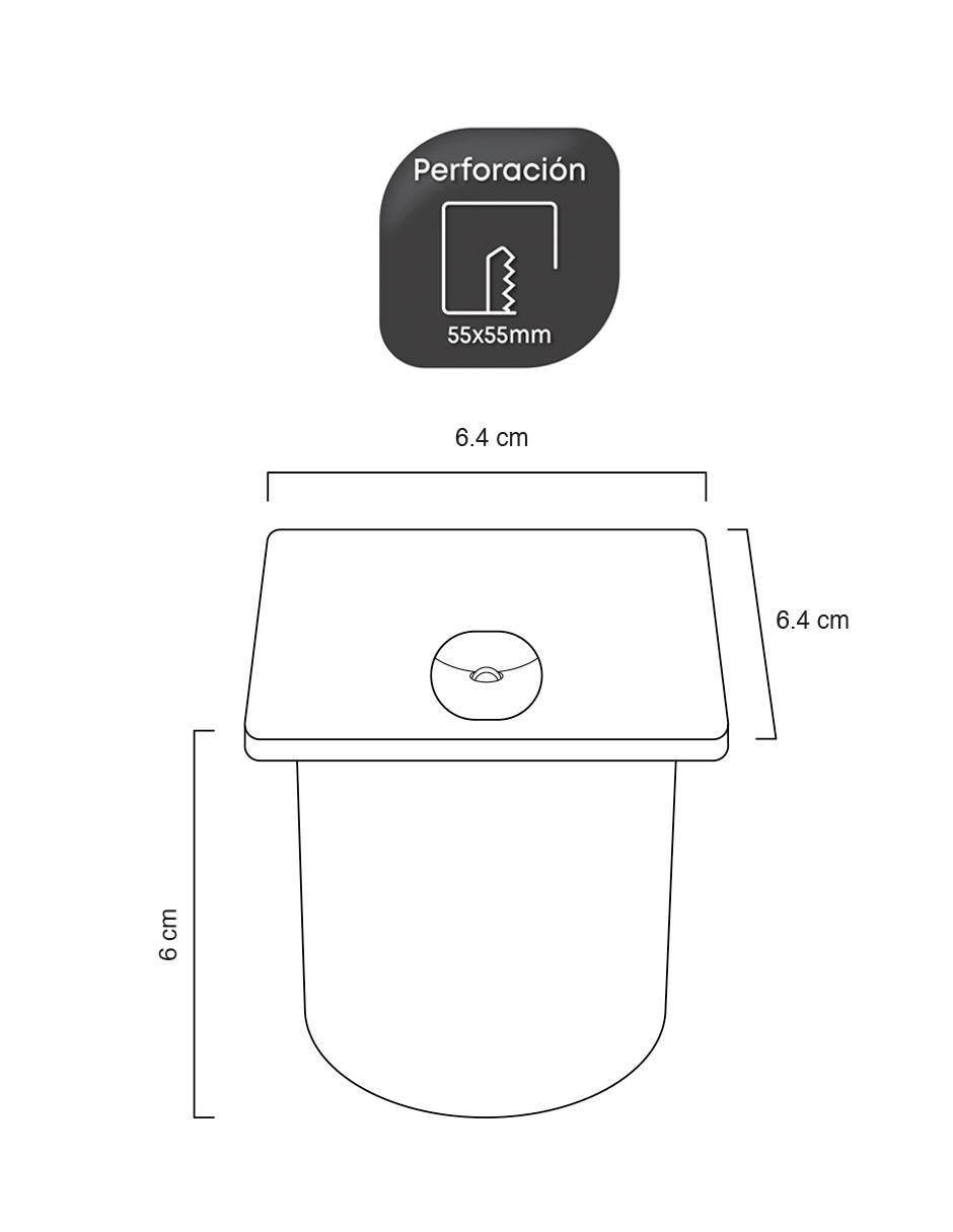 Plafón Icon led