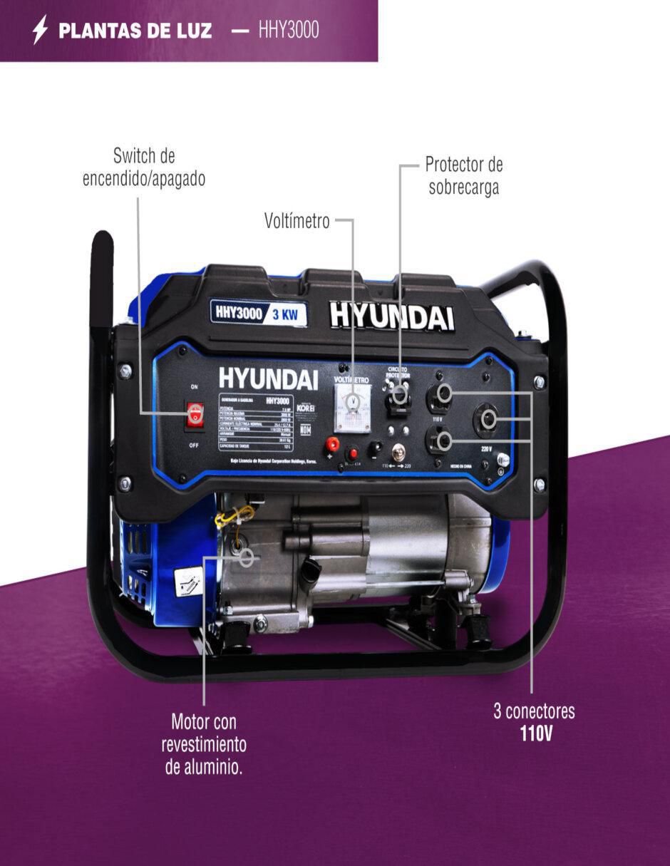 Generador eléctrico 1.44 Kw 3
