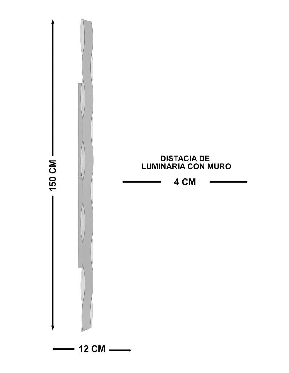 Lámpara de pared LED Carrara 5863 7