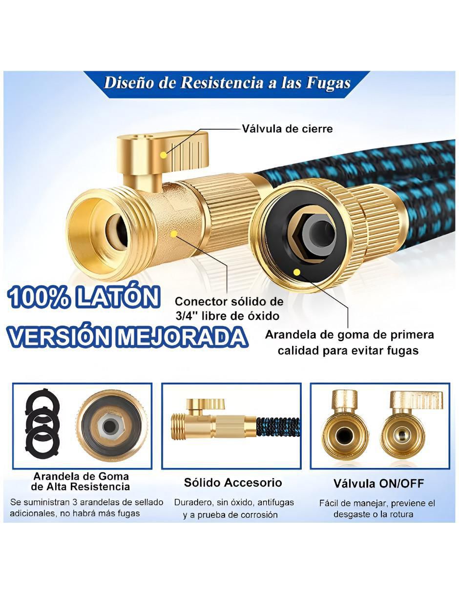 Manguera expandible 15 m 4