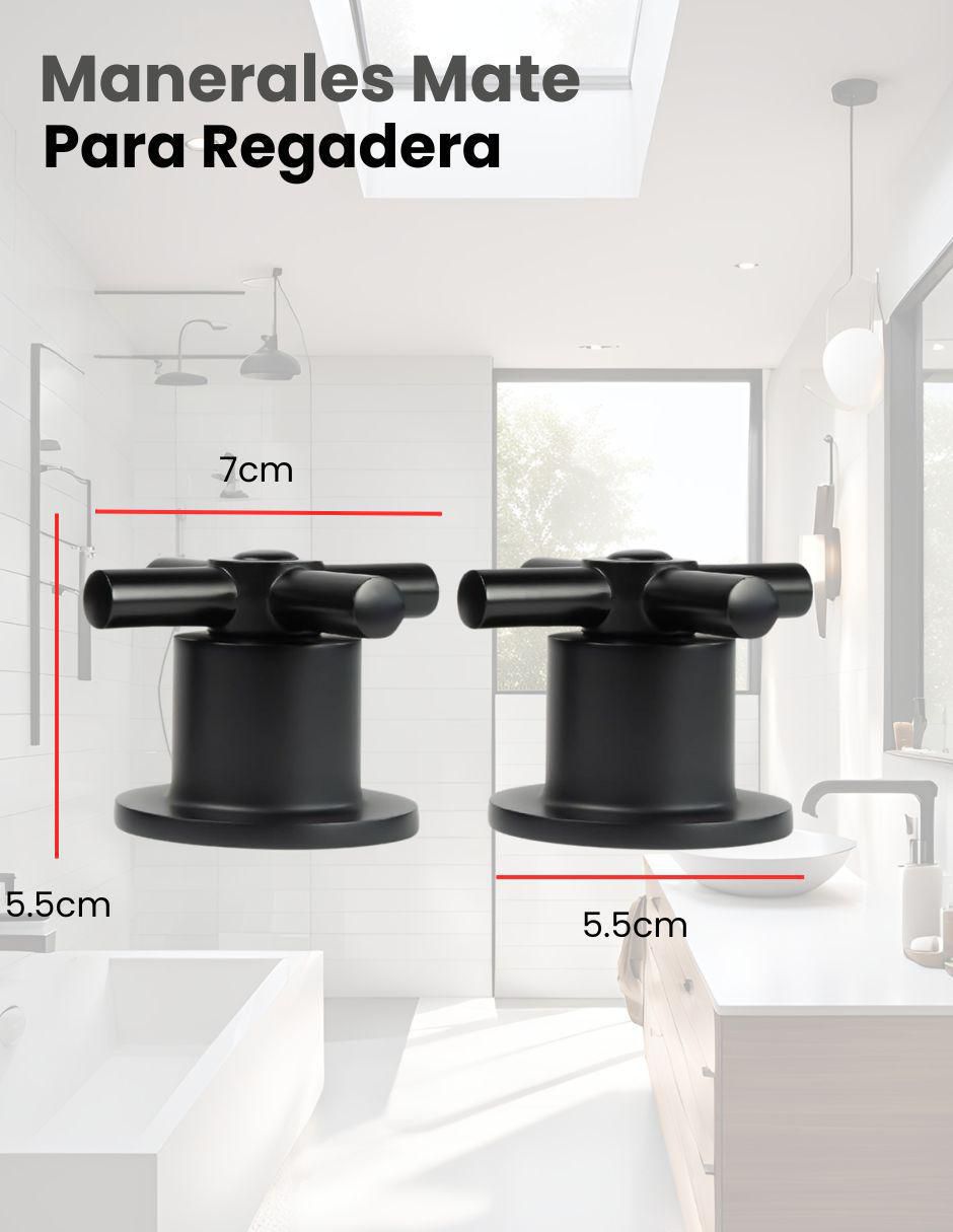 Juego de manerales para baño 6