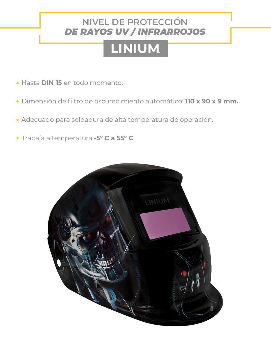 Careta para soldar linium sin familia