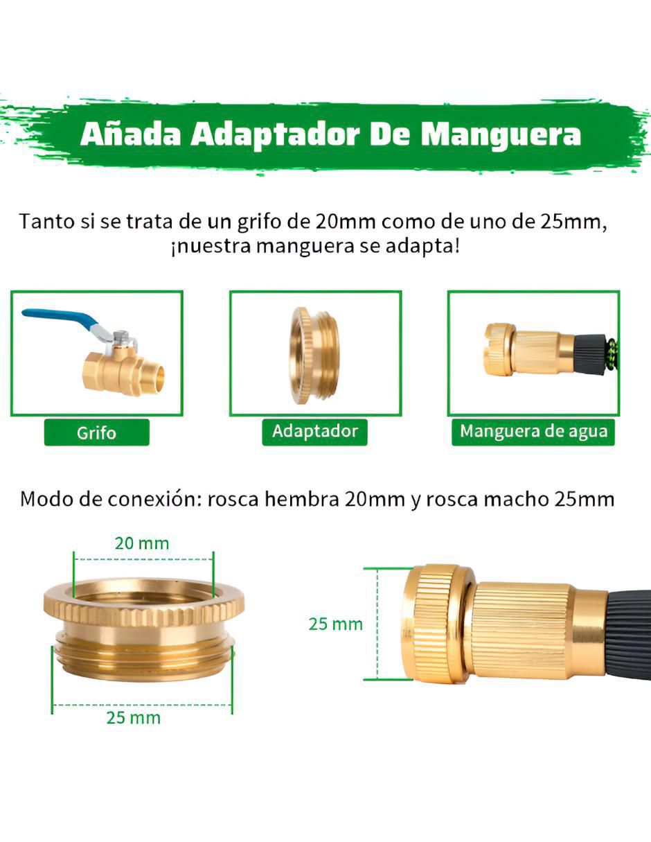 Manguera expandible 30 m 6