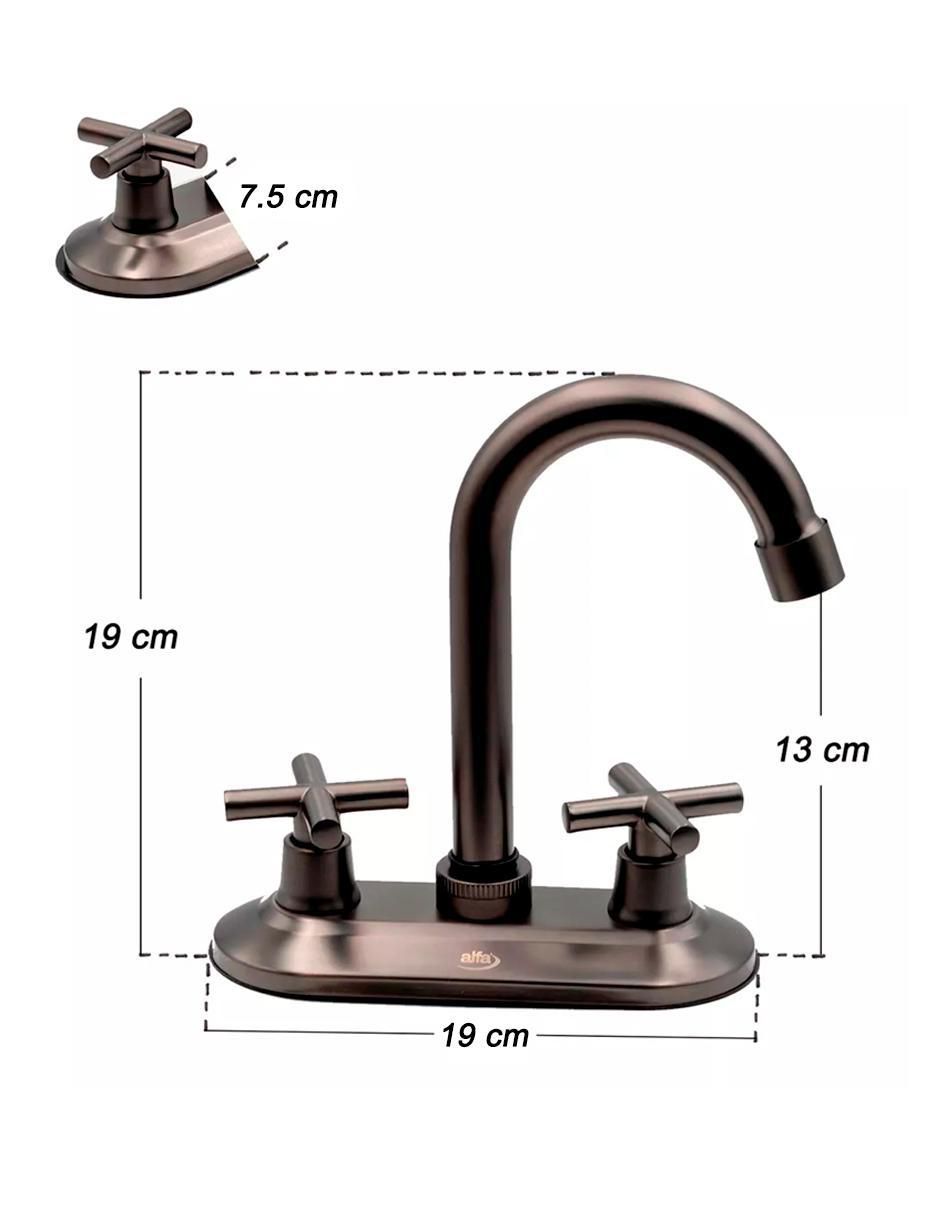 Llave mezcladora para baño 7