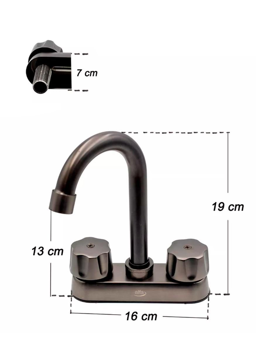 Llave mezcladora para baño 8