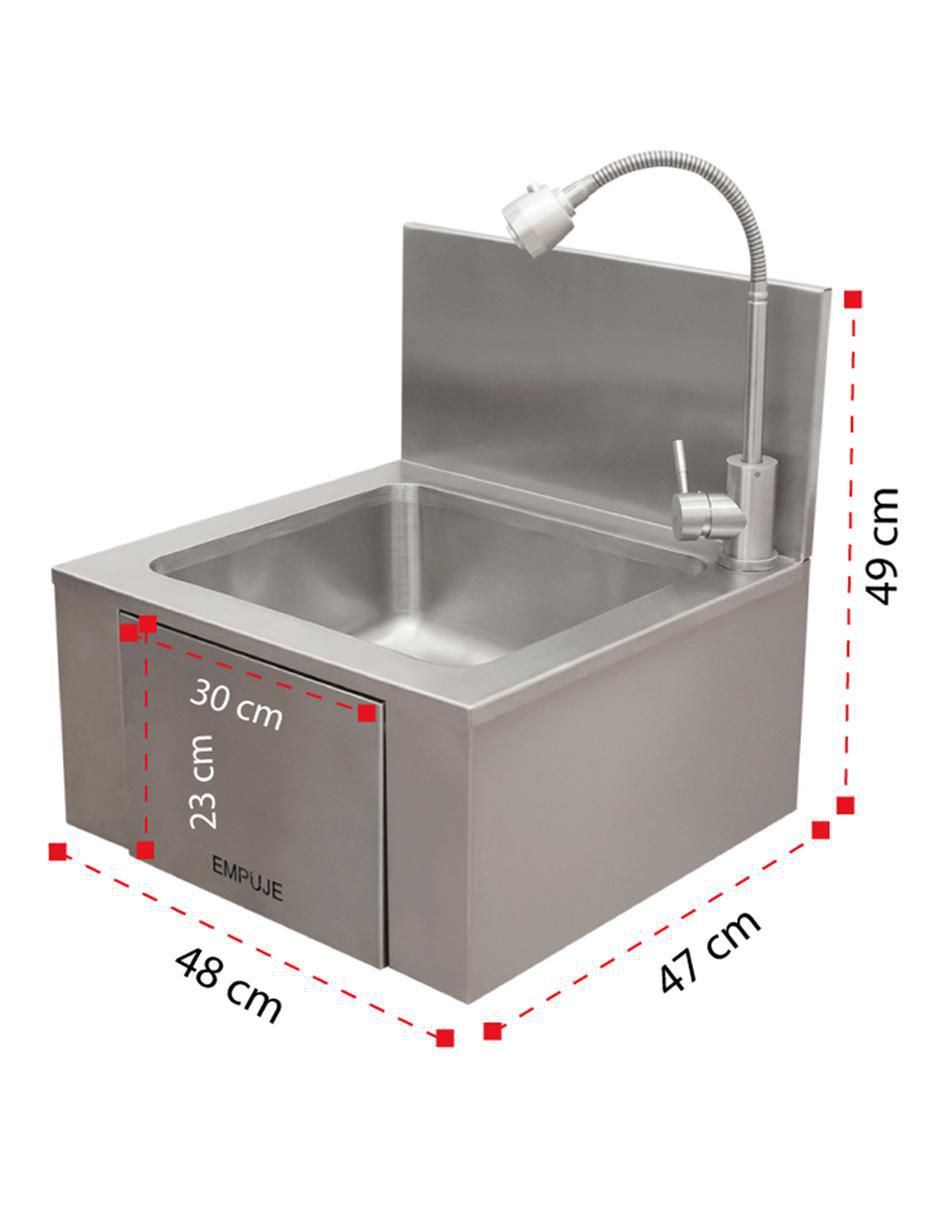 Lavabo libre instalación 7
