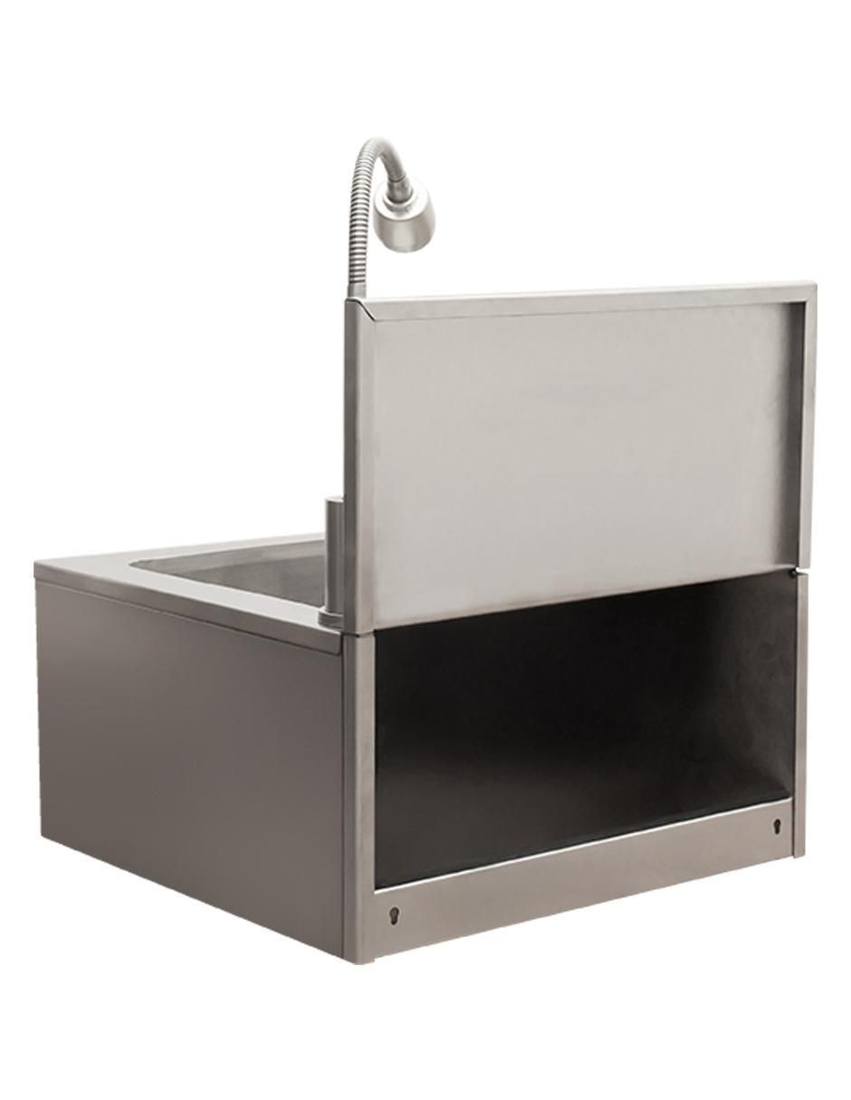 Lavabo libre instalación 4