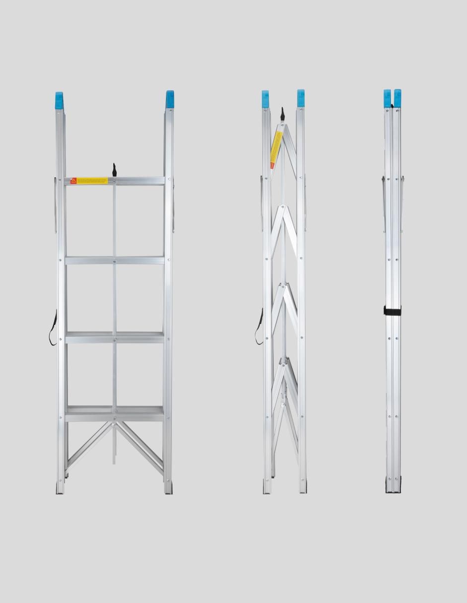 Escalera de tijera de aluminio 3