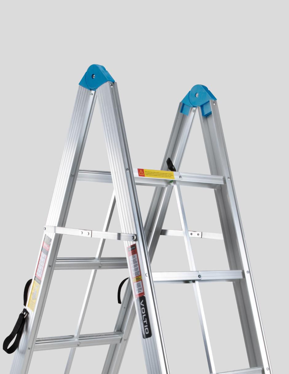 Escalera de tijera de aluminio 6