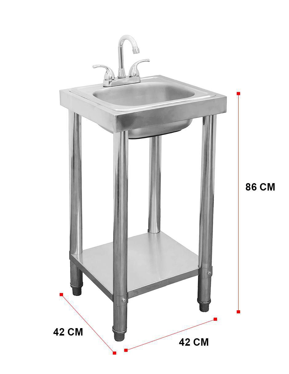 Lavabo libre instalación 7