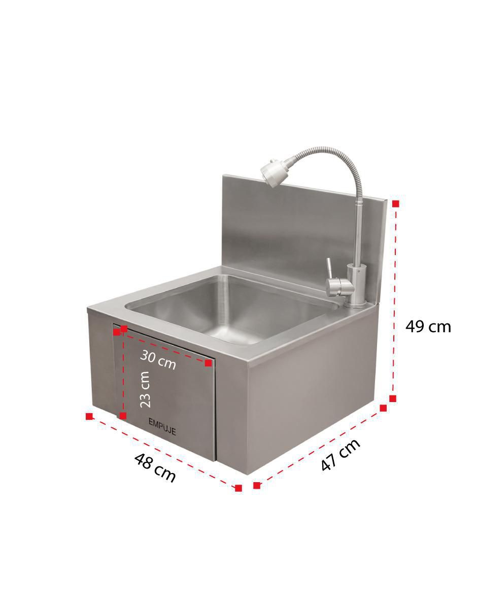 Lavabo libre instalación 7