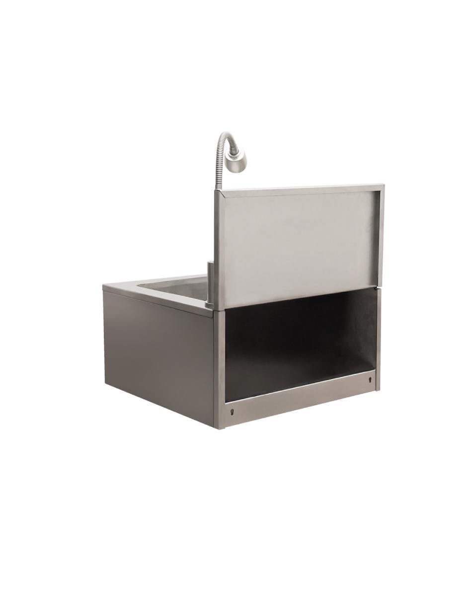 Lavabo libre instalación 5