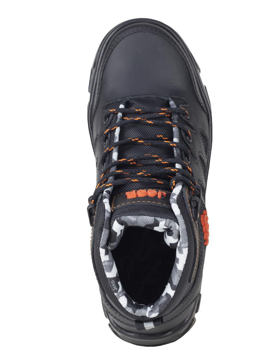 Bota industrial de cuero y piel 6