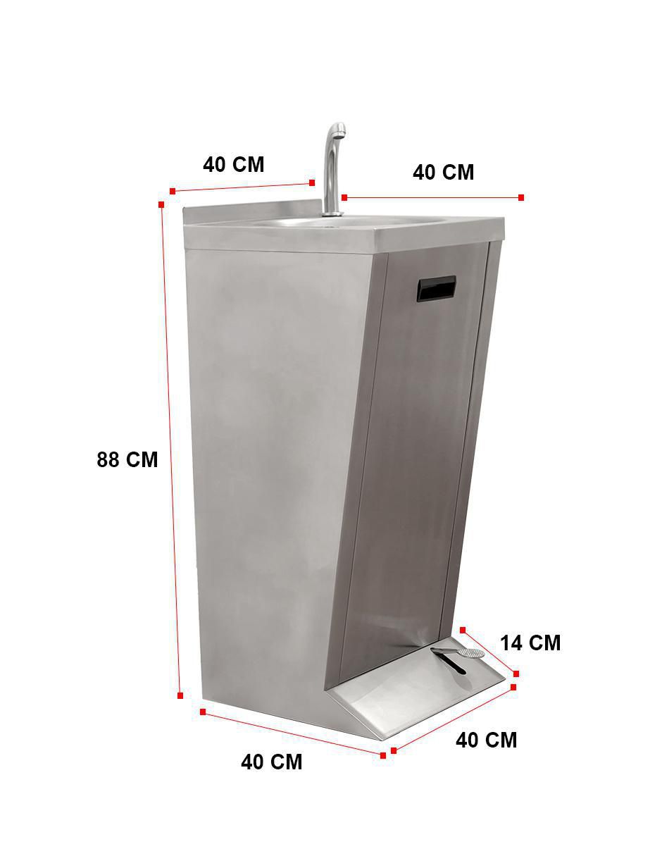 Lavabo libre instalación 7
