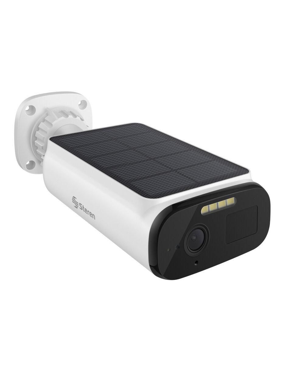 Cámara solar de seguridad inalámbrica HD 60° con capacidad para grabar visión nocturna para exterior 3