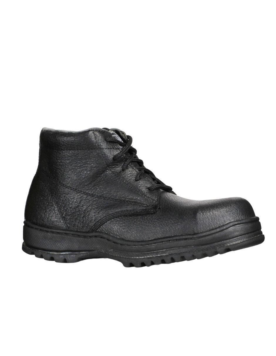 Bota industrial de cuero y piel