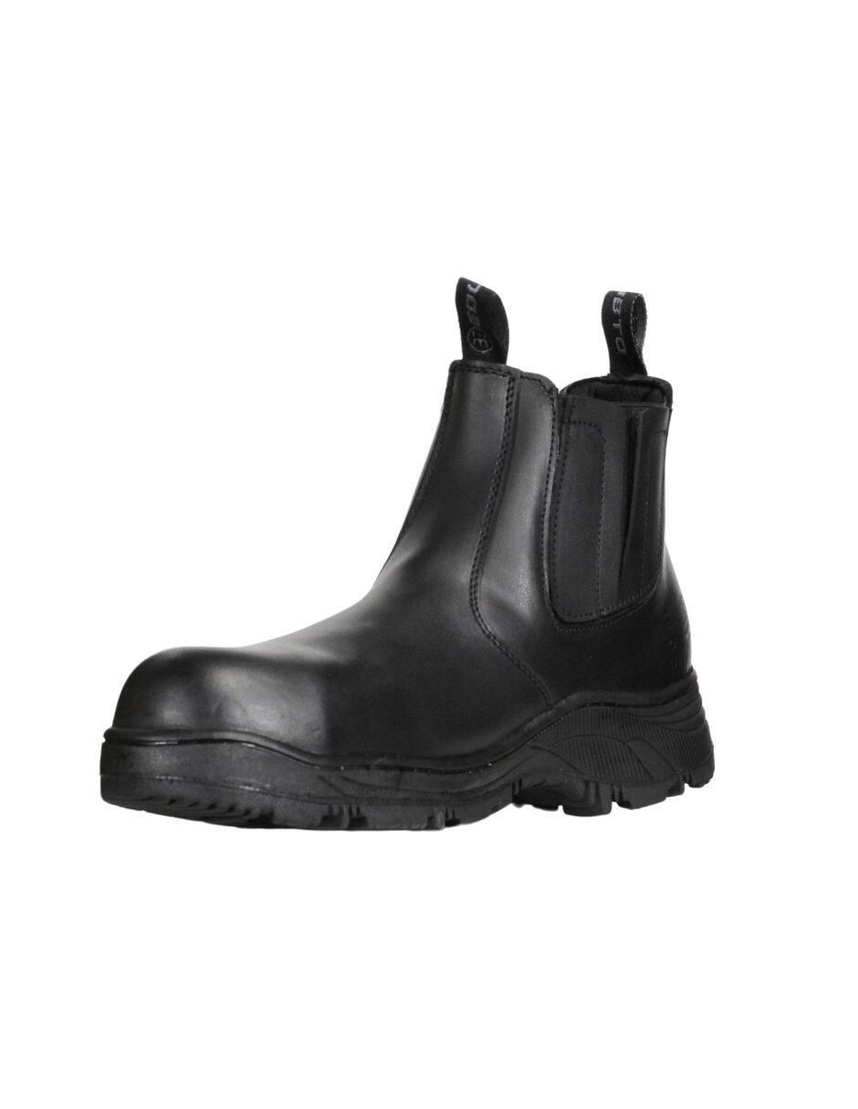 Bota industrial de cuero y piel 7