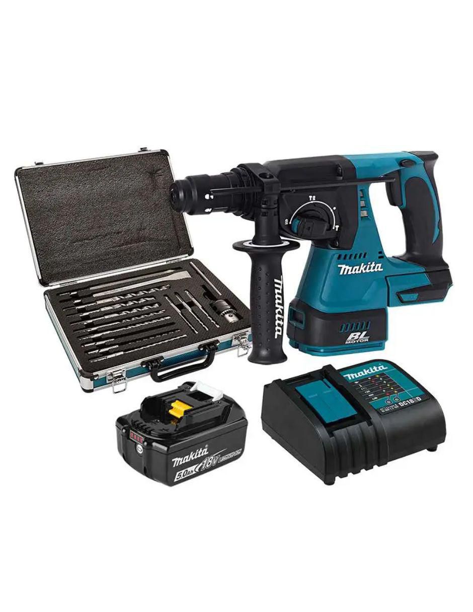 Rotomartillo y brocas DHR242STX2 700 W