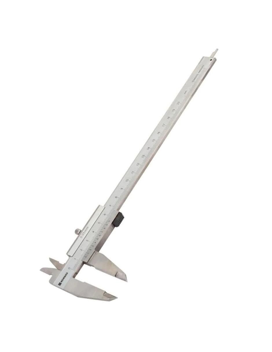Calibrador de metal Vernier 2