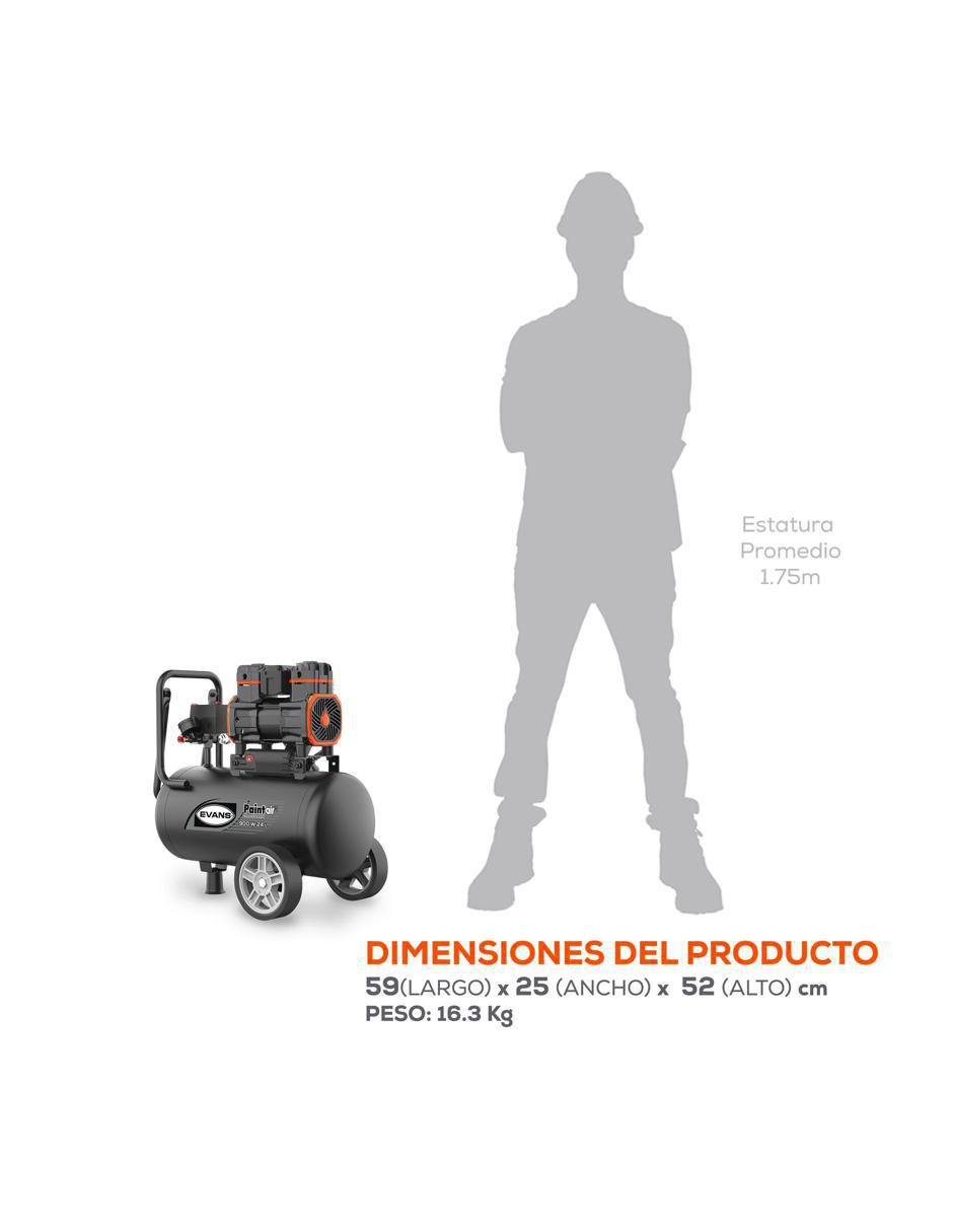 Compresor 24 L 1 hp 5