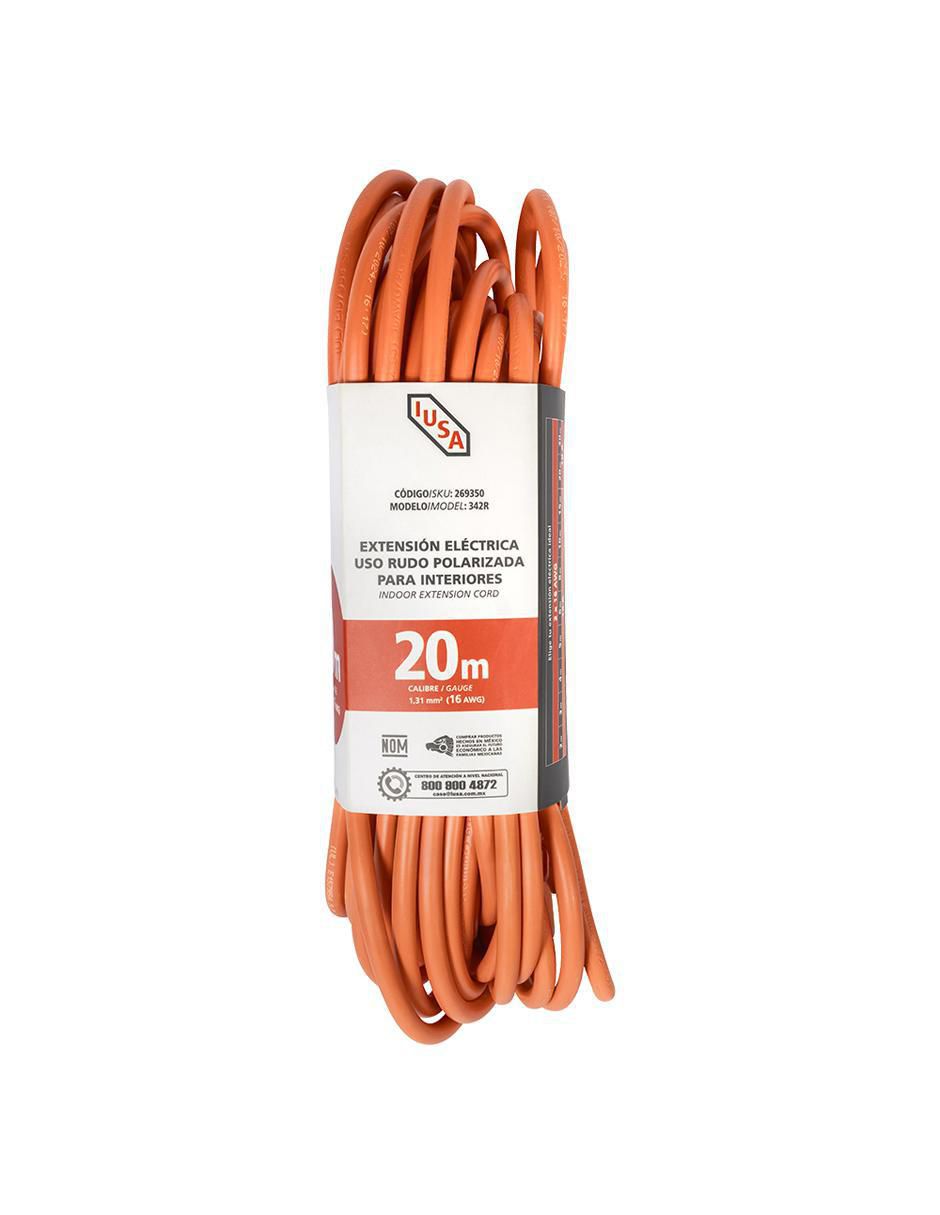 Extensión eléctrica 20 m 3