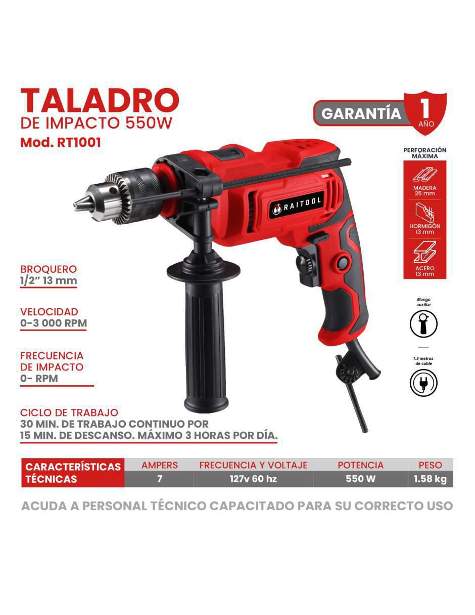Taladro RT1001 de 127 V 2