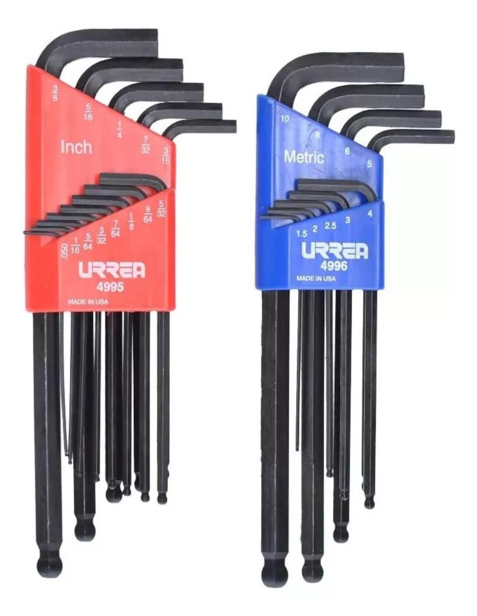 Set llave allen punta bola