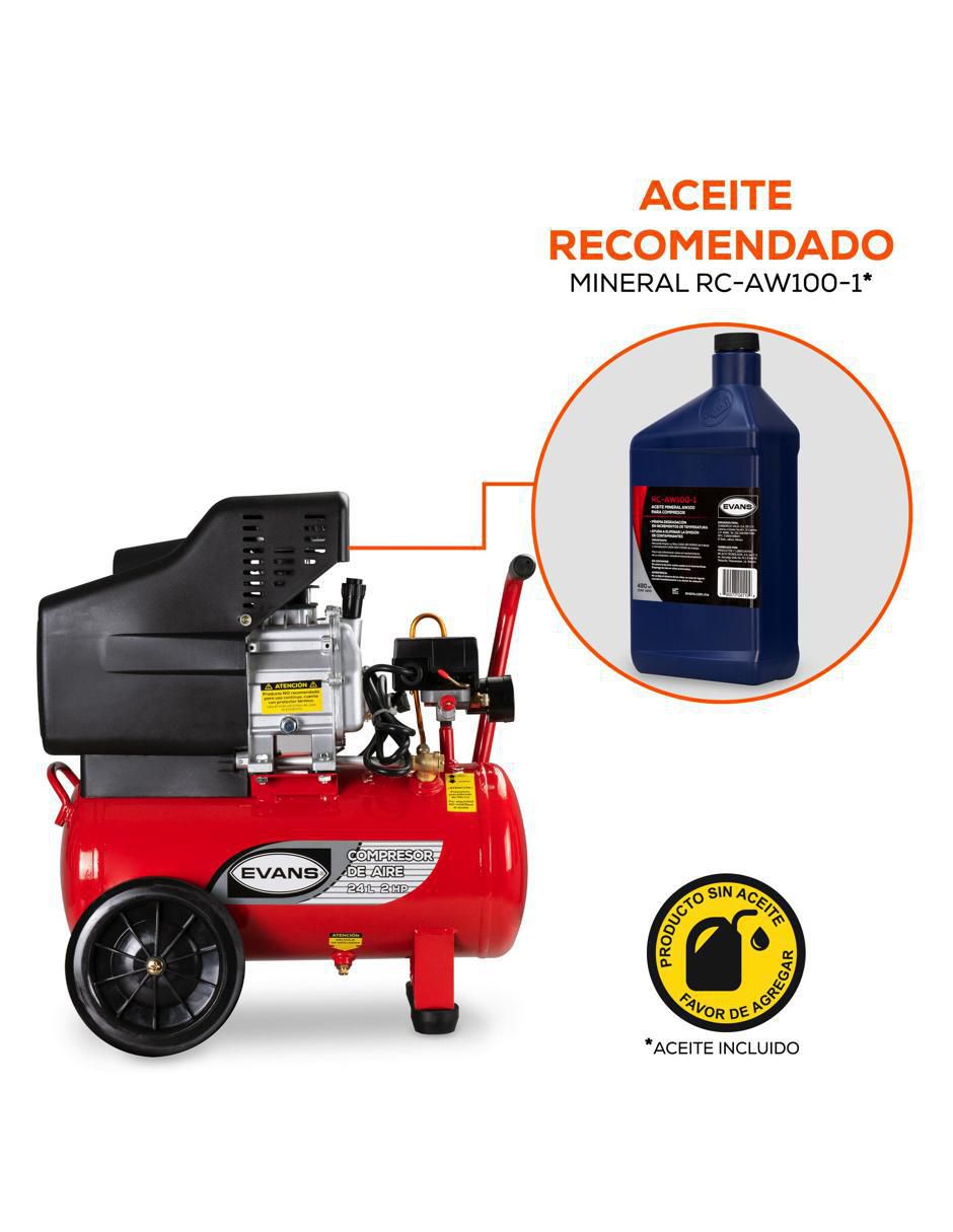 Compresor 24 L 2 Hp 3