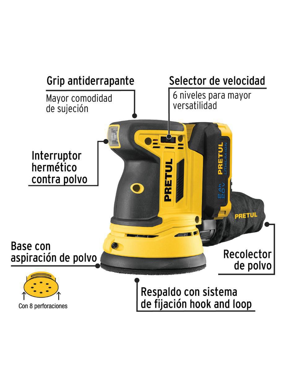Lijadora roto orbital 40 W 2