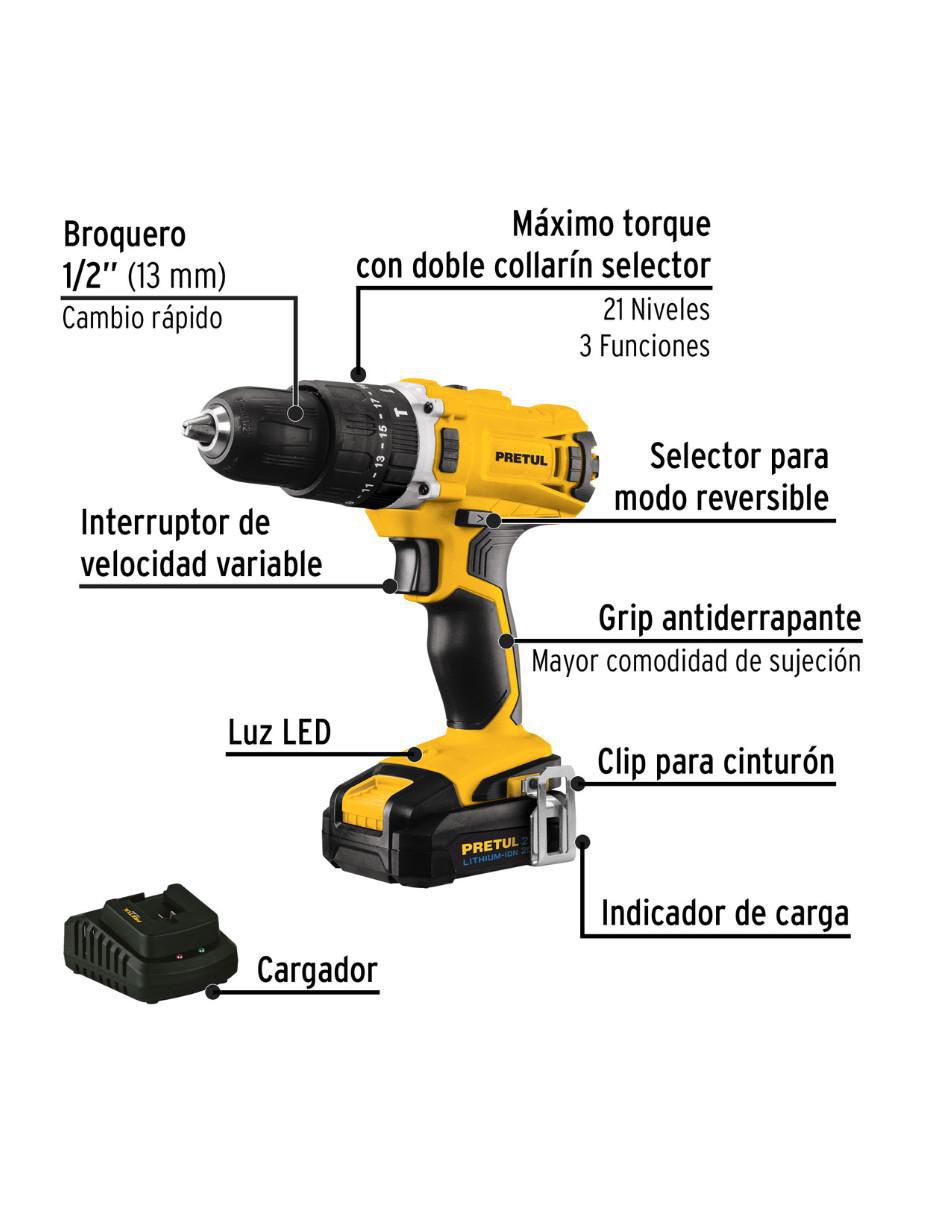 Rotomartillo y atornillador COMBO-20P 40 W 2