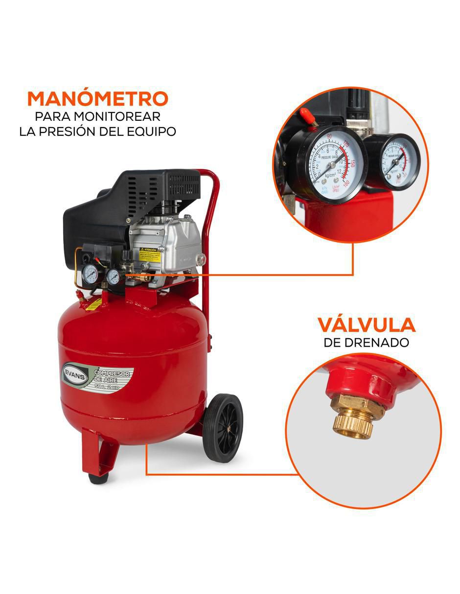 Compresor 50 L 2 Hp 2