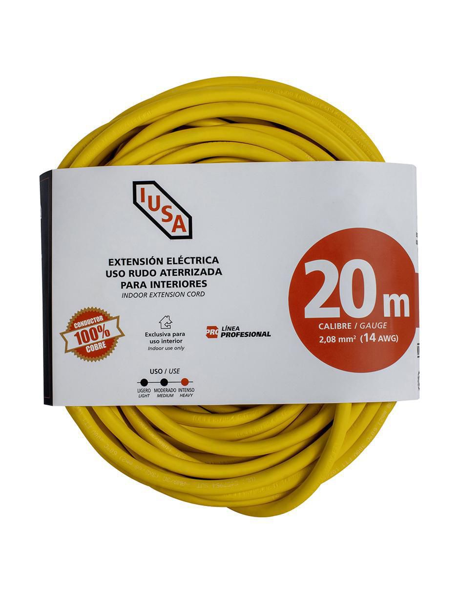 Extensión eléctrica 20 m 2