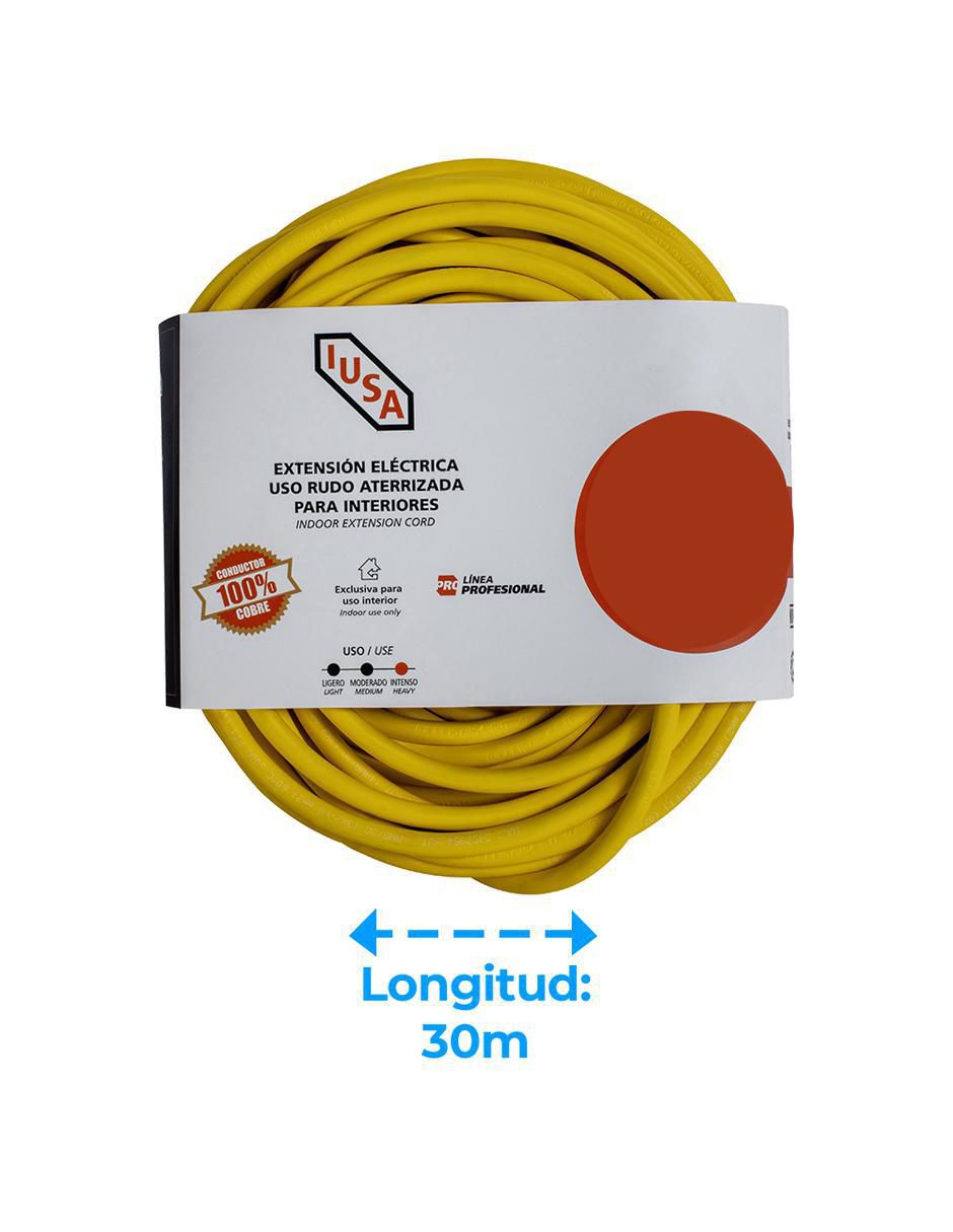 Extensión eléctrica 30 m 4