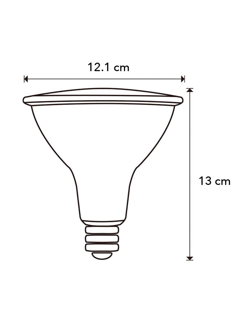 Foco LED 15 W de consumo 15 W de iluminación 1350 lúmenes 7