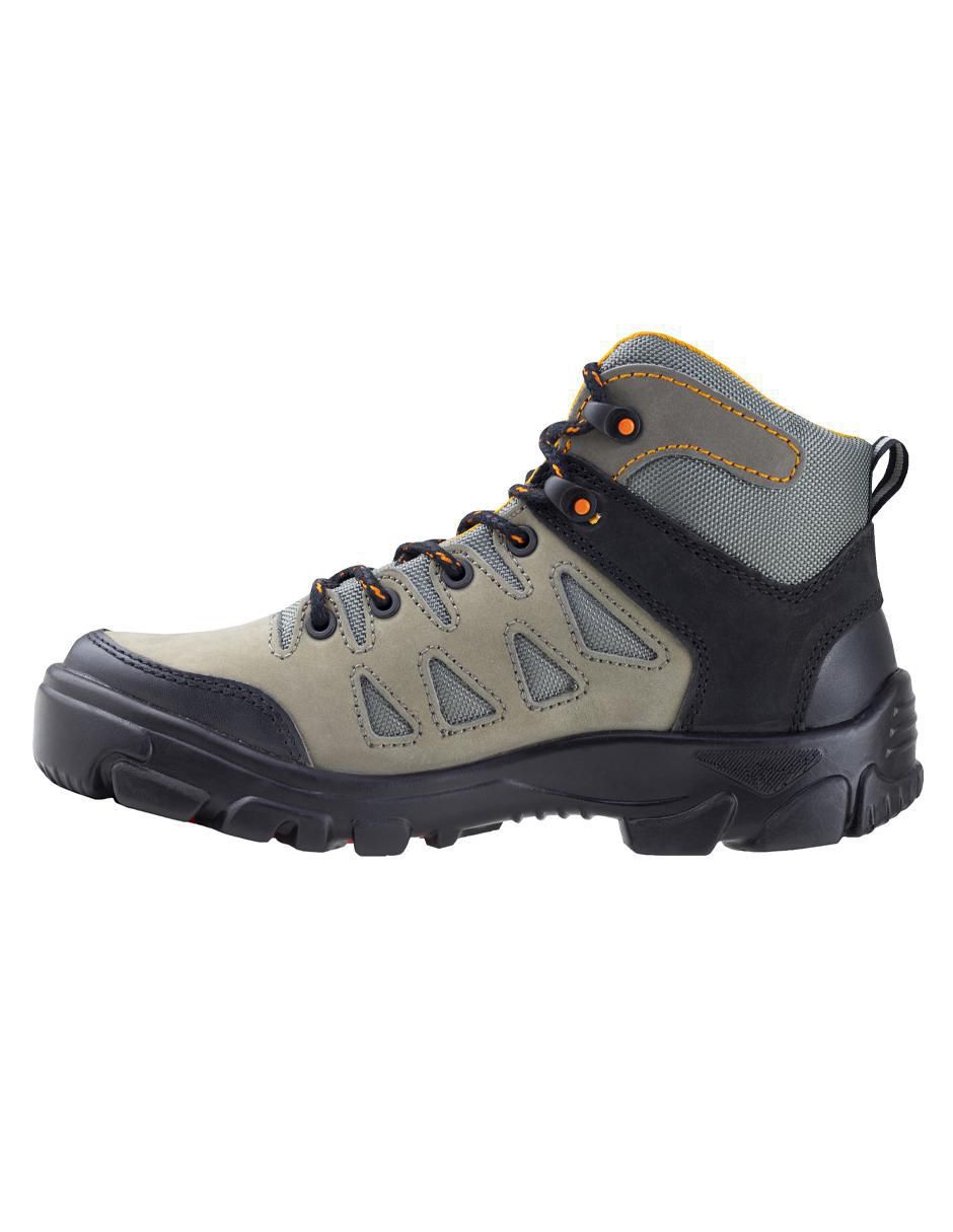 Bota industrial de cuero y tela 3